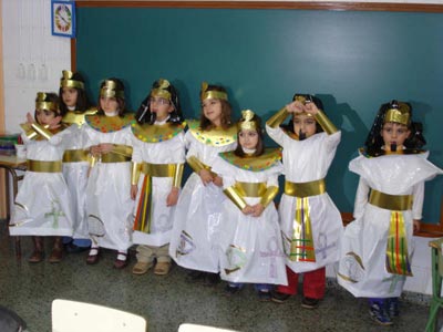 Carnaval egipcio: Los colegas de Tutankamón