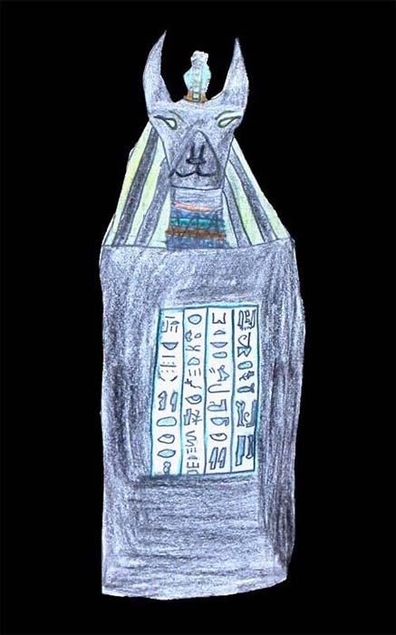 Vaso Canopo. (Duamutef)